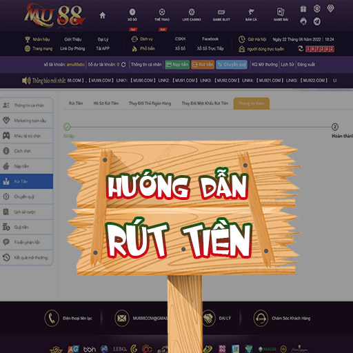 Hướng dẫn rút tiền