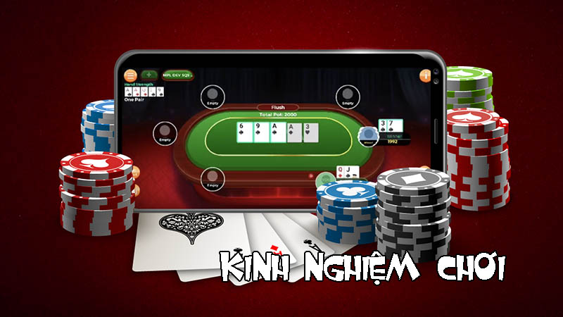 Kinh nghiệm chơi game poker hay